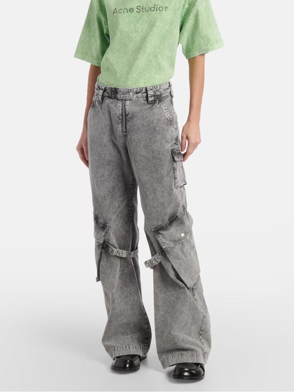 Acne Studios Gray Cargo Pants Size 32